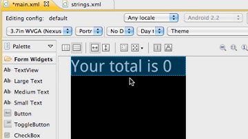 Android Developing Applications Tutorial 7 Creating A Button in XML and Adding an ID