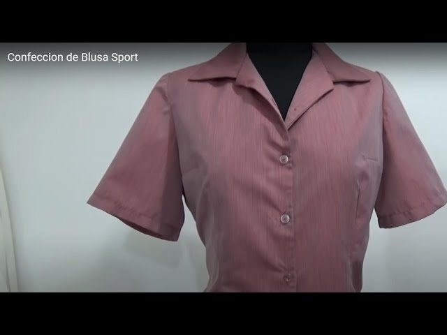 Como confeccionar una blusa Sport YouTube