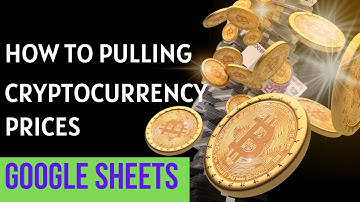 How To Pulling Cryptocurrency Prices Into Google Sheets In 2023 || Abid Akon