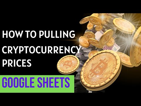 How To Pulling Cryptocurrency Prices Into Google Sheets In 2023 || Abid Akon