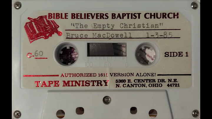 Bruce Macdowell - The Empty Christian