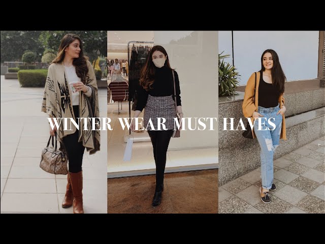 BEST WINTER WEAR ESSENTIALS Every INDIAN Girl Must Have