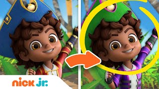 Spot the Difference #12 w/ Santiago of the Seas! ⛵ | Nick Jr.