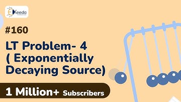 Laplace Transform Problem 4 | Frequency Domain Analysis by using Laplace Transform in EXTC