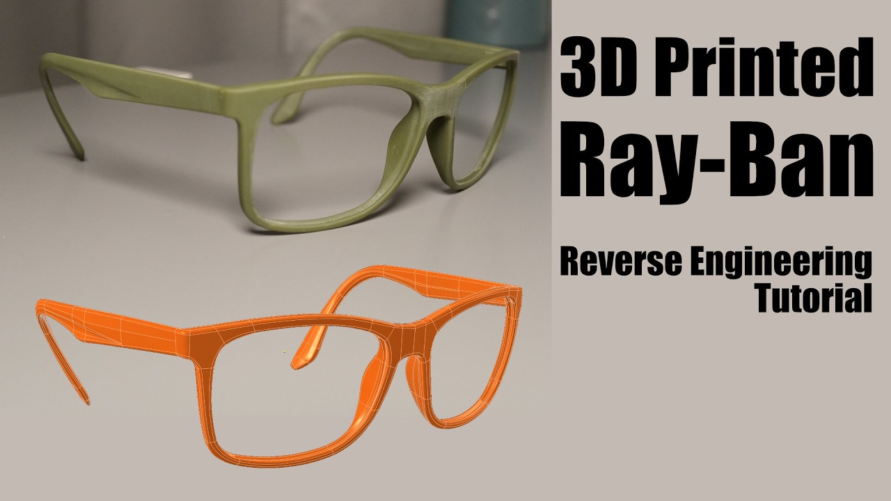 3D Scan to Perfect Clone: Recreating Ray-Ban Frames