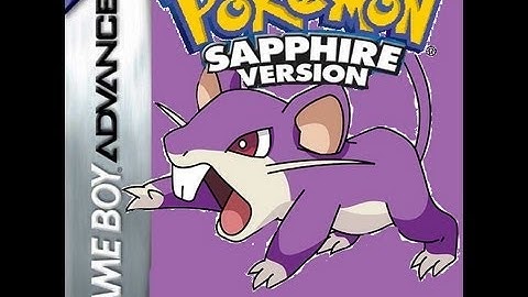 Lets Play: Pokemon Sapphire Rattata Only Run Part 6