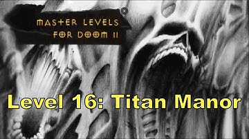 Master Levels for Doom II walkthrough no commentary Level 16 (All secrets)