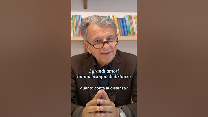 I grandi amori hanno bisogno di distanza