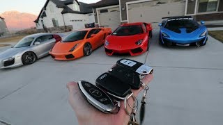 FULL TOUR OF THE SUPERCAR COLLECTION!!!