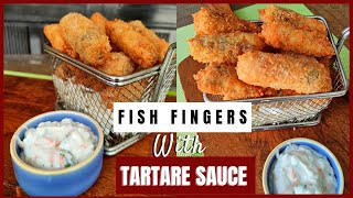 Fish Fingers With Tartare Sauce | Make Restaurant Style Fish Fingers At Home | Satyajit's Kitchen