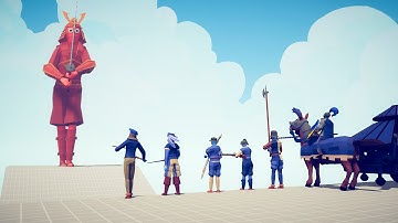 SAMURAI GIANT vs EVERY FACTION - Totally Accurate Battle Simulator TABS