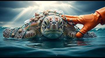 Heartbreaking Turtle Rescue: Plastic Straw Stuck in Nostril — End Single-Use Plastics Now