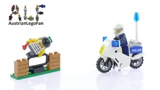 60041 CROOK PURSUIT legos  LEGO city town SEALED police NEW motorcycle