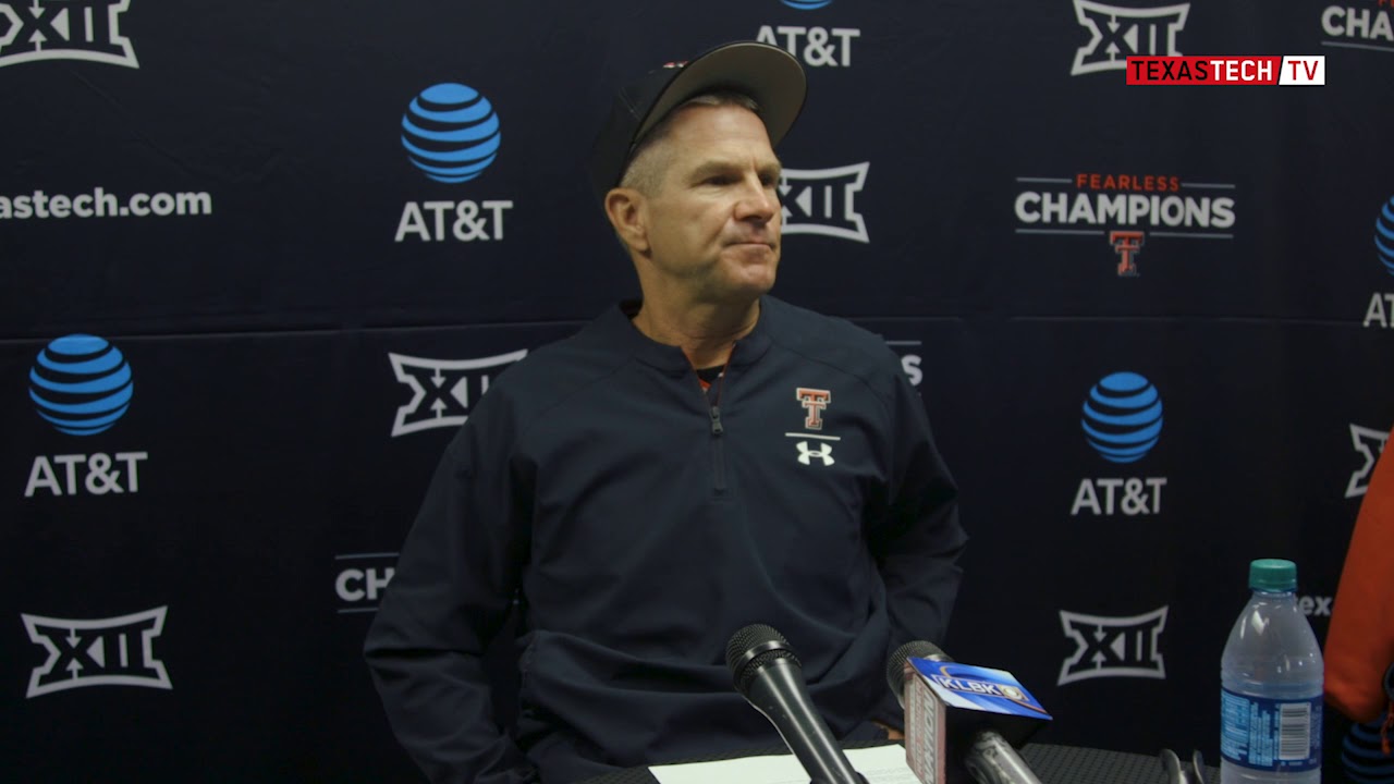 Texas Tech Baseball vs. TCU: Postgame Presser (L, 3-1) | 2019 - YouTube