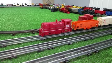 MARX 112 DIESEL SET / EBAY $ 11.50 / DC CONVERTED TO AC / FIRST TEST RUN