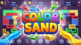 Color Sand: Fill The Blocks Mobile Game | Gameplay Android screenshot 1