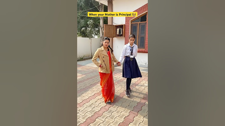 When your Mother is Principal 👩‍🏫 #shorts #ytshorts #sejalgabashorts #scholllife
