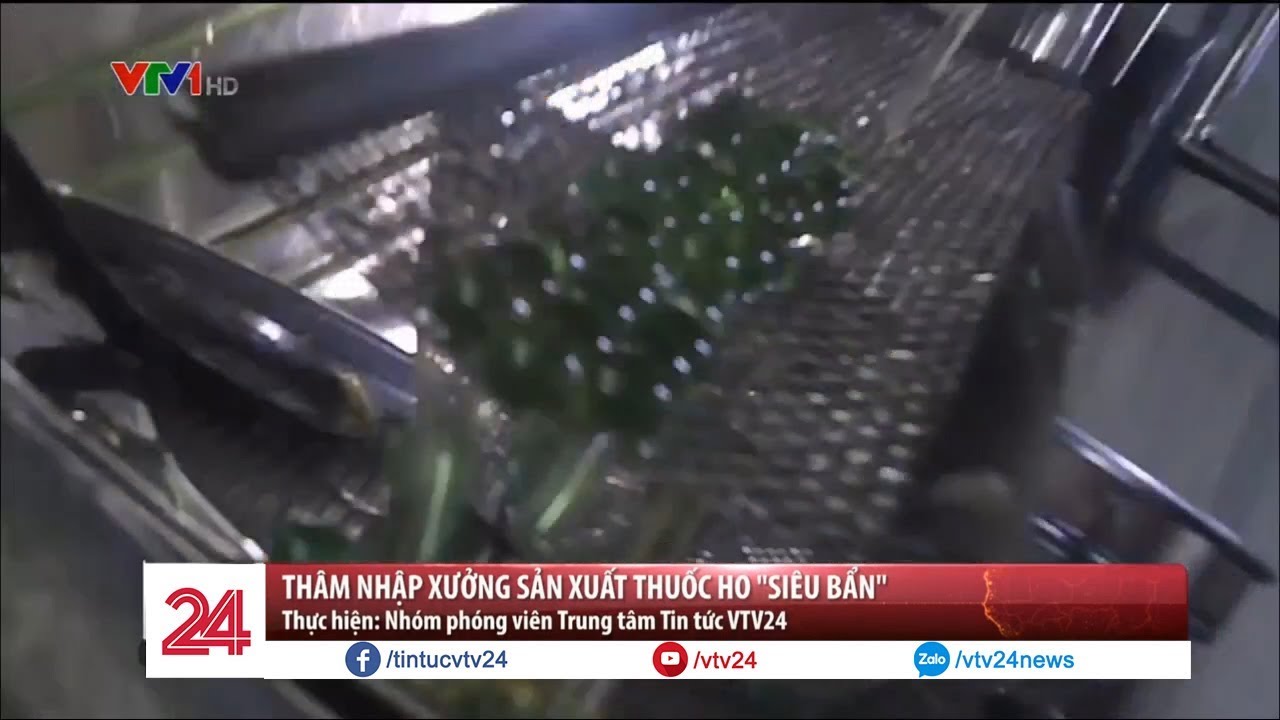 Thâm nhập xưởng sản xuất thuốc ho 