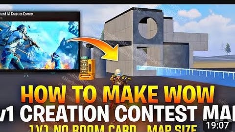 How to Make 1v1 WOW Map | WOW Map Tutorial | No Room Card