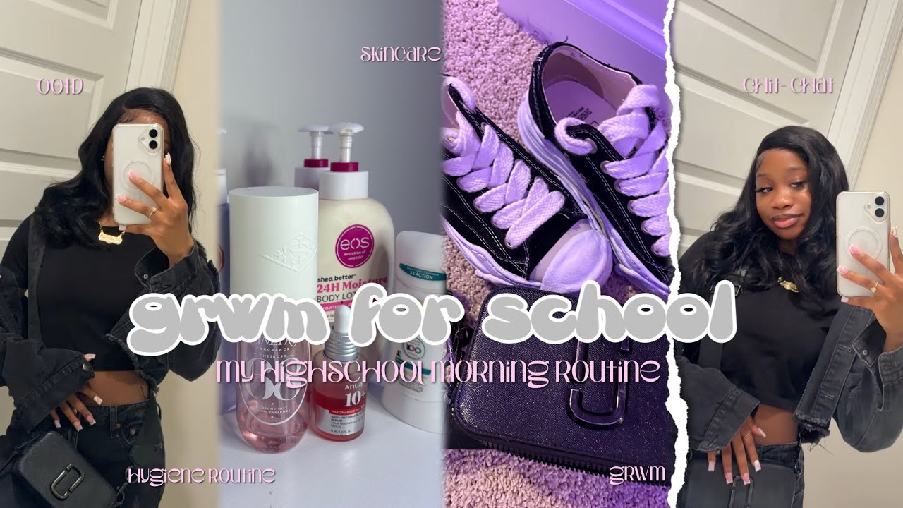 GRWM (подготовка к школе) | гигиена, уход за кожей, образ дня, болтовня, завтрак… и т.д.