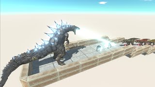 GODZILLA AND KING KONG DEATHFALL - Animal Revolt Battle Simulator