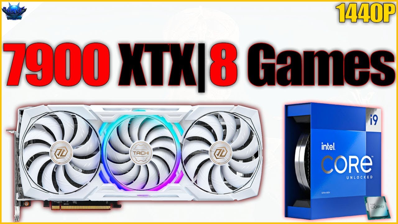 RX 7900 XTX and i9 13900K | 8 Benchmarks at 1440P Highest Presets 
