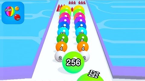 Ball run 2048 - All Levels Gameplay  Walkthrough Android iOS Level 21