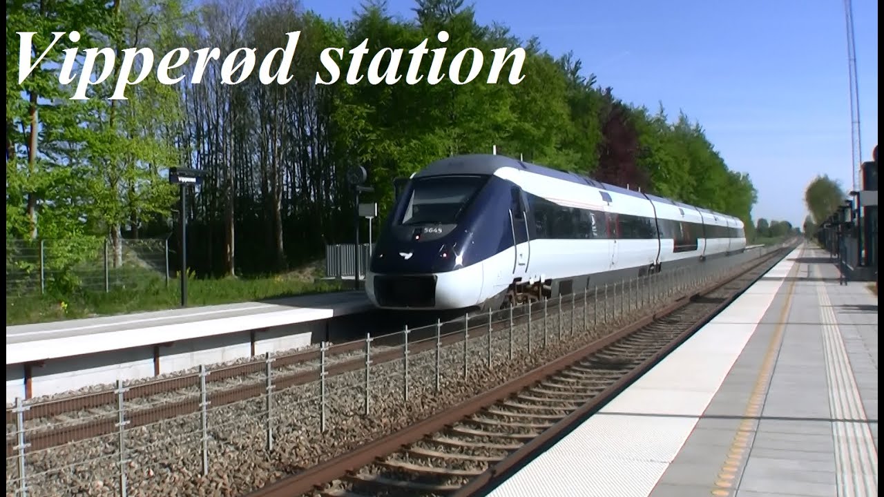 Vipperød station før og efter ombygning