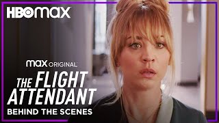 Kaley Cuoco & The Cast Of The Flight Attendant Behind The Scenes | The Flight Attendant | HBO Max