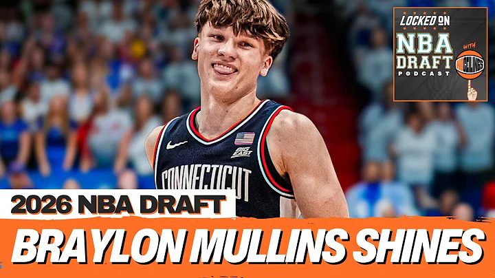 Braylon Mullins SHINES as UConn Takes Down Kansas | 2026 NBA Draft