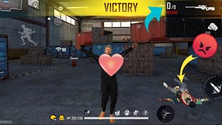 Black T-Shirt Over Confident With 1 Bullet Lone Wolf Mode Back in FreeFire - Garena FreeFire
