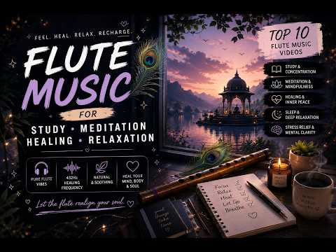 Krishna's Flute Music | 2 Minutes Meditation Sound | Shree Krishna #flute #meditation  #deepsleep