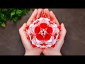 【折り紙くす玉】豪華な梅の花の作り方!美しいお正月飾りに🌺Origami Kusudama Tutorial - Step by Step