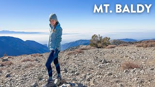 HIKING MT. BALDY | Solo hike to the highest point in LA