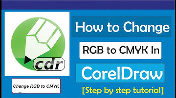 How To Change RGB To CMYK In CorelDraw