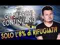 Gli sbarchi continuano:  vero che solo l'8% sono RIFUGIATI?