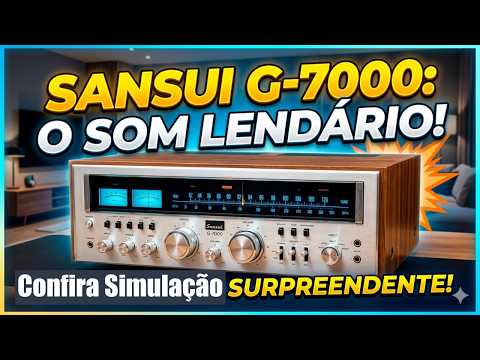 The Secret of Vintage Sound: Inside the Sansui G-7000 Amplifier