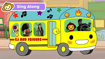 Wheels on the Bus 🚌🎶 (CJ’s Praise Version) | Sing Along with Motions & Lyrics | CJ and Friends