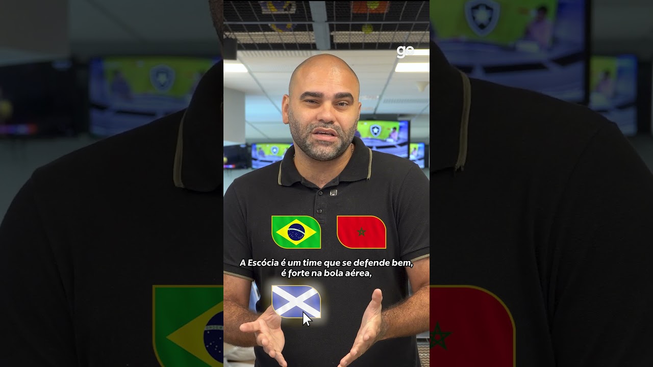 GRUPO C: BRASIL, MARROCOS, ESCÓCIA E HAITI | #shorts | ge.globo