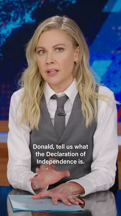 Sure, Trump has seen the Declaration of Independence, but does he know what it stands for?