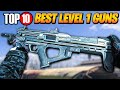 Top 10 Best LEVEL 1 Guns in Cod History