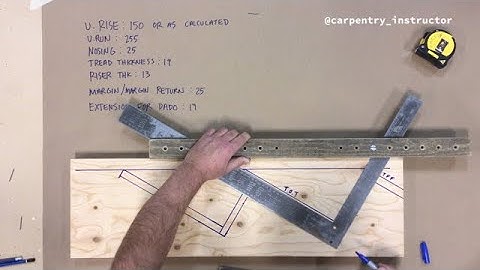 Basic Fully Housed Stringer Lay-out