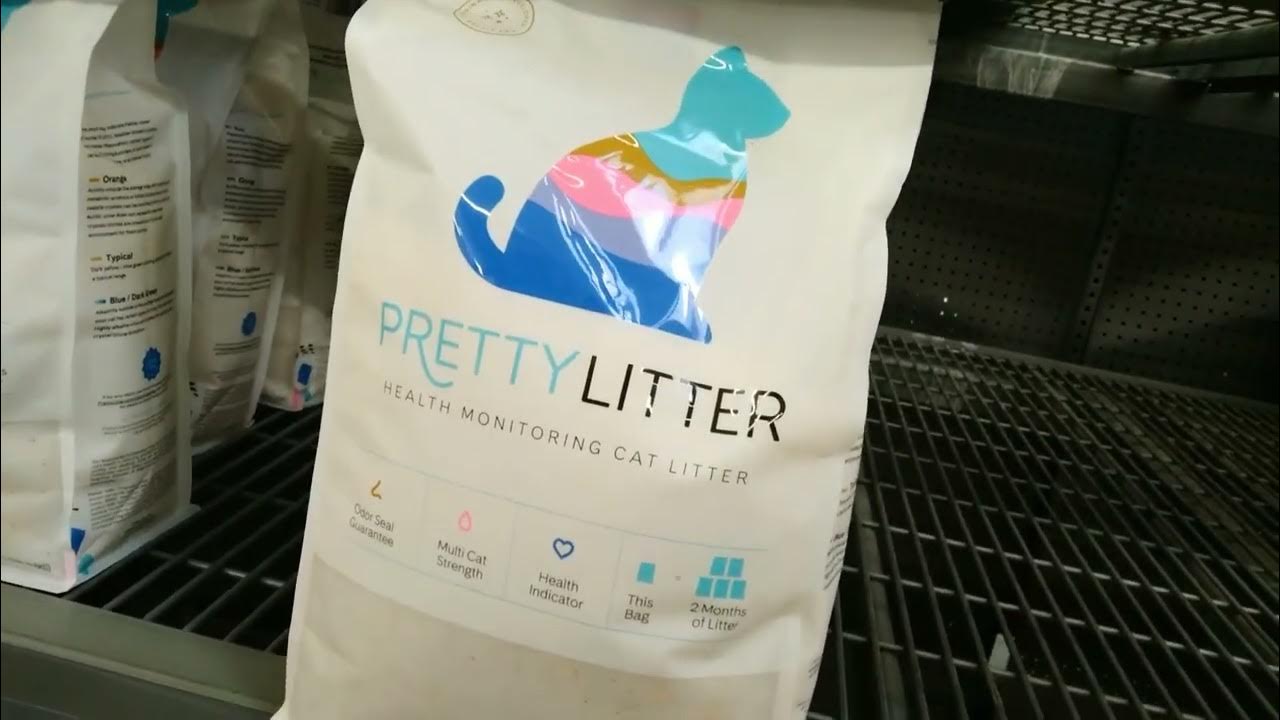 This Cat Litter Looks Really Hip.... K̶i̶t̶t̶y̶ ''Pretty Litter'' Cat