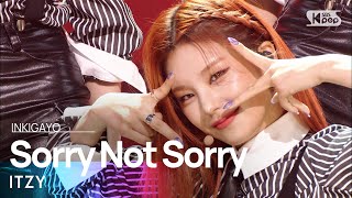 ITZY(있지) - Sorry Not Sorry @인기가요 inkigayo 20210523 Resimi