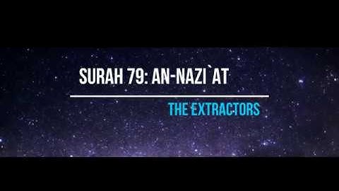 SOOTHING VOICE SURAH AN-NAZI`AT(THE EXTRACTORS)ISLAM SOBHYسورة النازعات اسلام صبحي