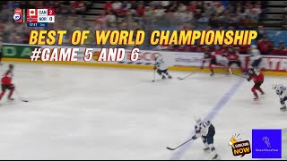 Best of game 5 and 6, Ice Hockey World Championship Czechia 2024 #mensworlds