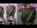 🎀Детская причёска  БЫСТРО и ПРОСТО 🎀 Коса в школу Hair tutorial Trenza