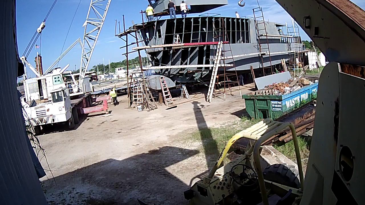 Pilot house attached ( 30 sec.) time lapse YouTube