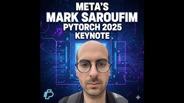 Mark Saroufim PyTorch 2025 Keynote