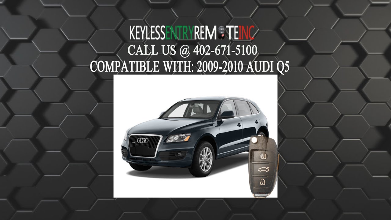 How To Change Battery On Audi Q 5 Key